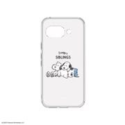 Google Pixel 9a用 クリアケース ピーナッツ スヌーピー きょうだい SNGG-143B