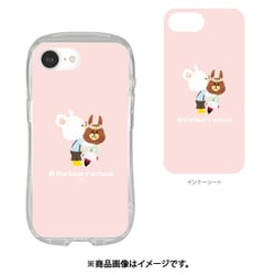iPhone 16e用 クリスタルクリアケース くまのがっこう ジャッキー＆デイビット KG-315B