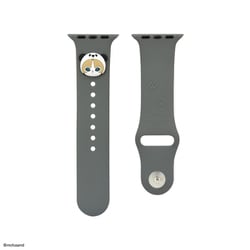 Apple Watch 42/41/40/38mm対応 シリコンバンド mofusand パンダにゃん MOFU-77B