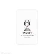 MagSafe対応 ワイヤレスリチウム充電器 5000mAh スヌーピー SNGG-136B