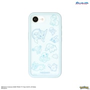 iPhone 16e用 IIIIfit(イーフィット) プランプフレーム ケース ポケットモンスター ライトブルー POKE-978LBL