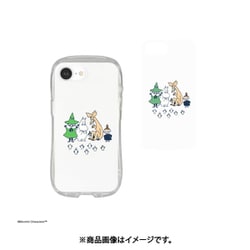 iPhone 16e用 クリスタルクリアケース ムーミン Bタイプ MMN-251B
