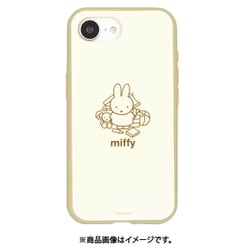 iPhone 16e用 IIIIfit（イーフィット） ケース ミッフィー MF-573B