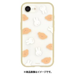 iPhone 16e用 IIIIfit Clear ケース（イーフィット クリアケース） ミッフィー＆ボリス MF-574B