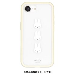 iPhone 16e用 IIIIfit（イーフィット） プランプフレームケース ミッフィー MF-575A