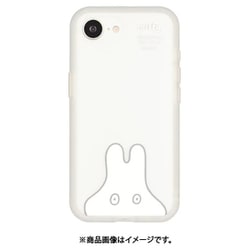 iPhone 16e用 IIIIfit（イーフィット） プランプフレームケース ミッフィー おばけごっこ MF-575B