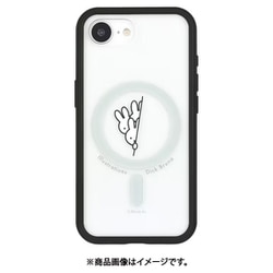 iPhone 16e用 マグネット対応ケース ミッフィー ひょっこり MF-576B