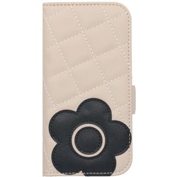 iPhone 16e用 デイジーパッチキルトブックケース IPSE4-MQ04