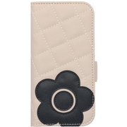 iPhone 16e用 デイジーパッチキルトブックケース IPSE4-MQ04
