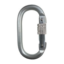 耐荷重25kN 荷揚げ用カラビナ 安全環付 JNB-K10