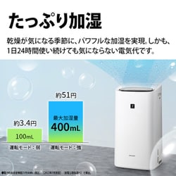 ヨドバシ.com - シャープ SHARP 除加湿空気清浄機 プラズマ