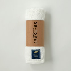 今治タオル ミニバスタオル SU-TOWEL 34cm×110cm 部屋干し臭対策 日本製 ホワイト 抗ウイルス 抗菌 防臭 高吸水 高級ピマ