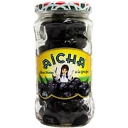 ブラック オリーブ ギリシャ風 (オリーブオイル&塩漬、種付き) 230g