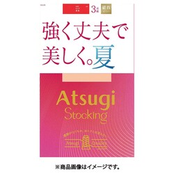 アツギストッキング 強く丈夫で美しく夏 ML スキニーベージュ 3足組 FP12183P