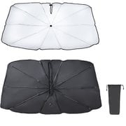 Z116 [車内用品 サンシェード ワンタッチ傘サンシェード Mサイズ（W1225～1335mm×H720mm）]