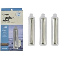 BU28 [Grasse Leather Stick Refill Cartridge-Aqua 車用 芳香剤 詰め替え用リフィル 3本 Aquaの香り]