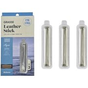 BU28 [Grasse Leather Stick Refill Cartridge-Aqua 車用 芳香剤 詰め替え用リフィル 3本 Aquaの香り]