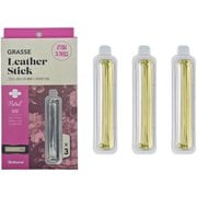 BU30 [Grasse Leather Stick Refill Cartridge-Petal 車用 芳香剤 詰め替え用リフィル3本 Petalの香り]