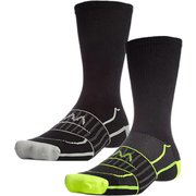 Socks Crew Black/Hi Vis & Black/Gray M 2足セット 105027
