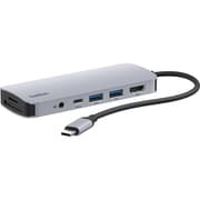 Connect USB-C 7-in-1 マルチポートハブ AVC009FQSGY-V2