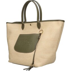 トートバッグ Longchamp SS25 (10308 HGKM04) Le Pliage Collection L Basket bag Artichoke - Canvas