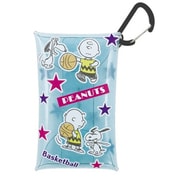 SPPS-122 PEANUTS クリアマルチケース S スヌーピー / バスケットボール