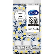 パーソナルウェット 限定 シルコット 99.99%除替 詰替 40枚×3 BRUNO企画