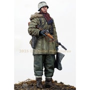 AM35325 1/35 WWII ドイツ武装親衛隊 擲弾筒付小銃を持つ装甲擲弾兵 [組立式プラスチックモデル]