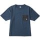 DRYジャージビッグTシャツ メンズ カットソー サックス Lサイズ 35501112