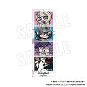 ダンガンロンパシリーズ×ぶくぶ 4カットステッカー 03. ニューダンガンロンパV3
