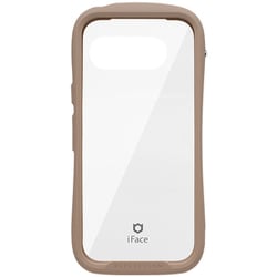 iFace Reflection 強化ガラスクリアケース Google Pixel 9a ベージュ 41-987094