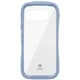 iFace Reflection 強化ガラスクリアケース Google Pixel 9a ペールブルー 41-987100