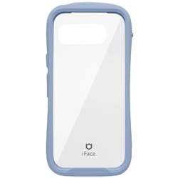 iFace Reflection 強化ガラスクリアケース Google Pixel 9a ペールブルー 41-987100
