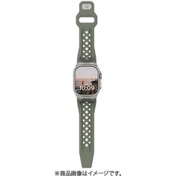 Apple Watch 49/46/45/44mm用 MONARCH ストラップ オリーブ/チタン UAG-RAWLP-OL/TI