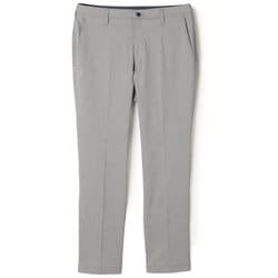 裾上げ不要ですぐ履ける ストレッチ らくQパンツ テーパードノータック コットンライク（グレー/L） 25SLWPT12