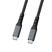 Type-C to Type-Cケーブル DisplayPort Altモード対応 USB3.2 Gen2 2m ブラック FUSB-CCAP120BK