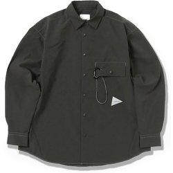 dry breathable LS shirt メンズ シャツ charcoal（022） Mサイズ 5745143026