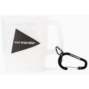 and wander logo PP mug マグカップ off white（031） 5744987701