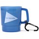 and wander logo PP mug マグカップ blue（110） 5744987701