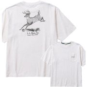 モリル ショートスリーブ アニマル グラフィック ティ メンズ カットソー Deer Mサイズ 5275-0043