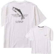 モリル ショートスリーブ アニマル グラフィック ティ メンズ カットソー Trout Lサイズ 5275-0043