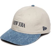9THIRTY Denim Monogram NEW ERA ストーン キャップ ウォッシュドデニム M/Lサイズ（57cm-61cm） 14388699