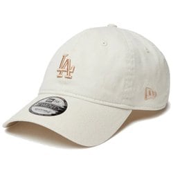 9TWENTY カーキスウェットバンド キャップ ロサンゼルス・ドジャース アイボリー M/Lサイズ 14388784