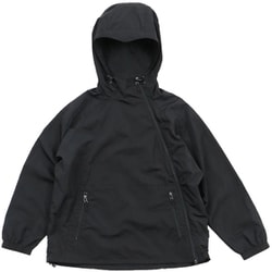 ナイロンタフタ バイアスジップ ジャケット メンズ ジャケット BLACK Lサイズ 321103