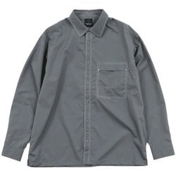 ヘリウム ステッチングシャツ メンズ シャツ PEWTER Mサイズ 321099