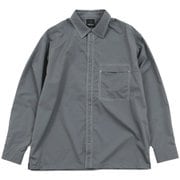 ヘリウム ステッチングシャツ メンズ シャツ PEWTER Lサイズ 321099