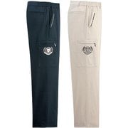 957759013 刺しゅう入り楽々カーゴパンツ2色組 Lサイズ 股下75cm fr957759