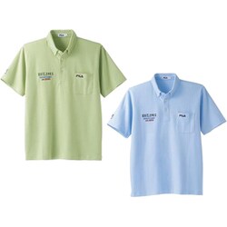 958049004 カットサッカーポロシャツ2色組 LLサイズ 2P fr958049