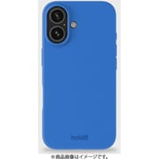 ソフトタッチシリコーンケース iPhone 16用 Sky Blue 16705