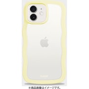 Wavy Case 背面クリア耐衝撃 iPhone 12/12 Pro用 ケース Lemonade/Transparent 16639